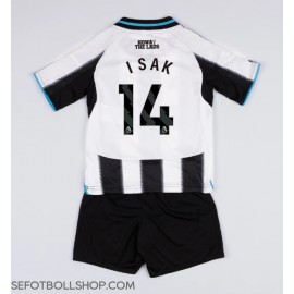Billiga Newcastle United Alexander Isak #14 Barnkläder Hemma fotbollskläder till baby 2025-26 Kortärmad (+ Korta byxor)